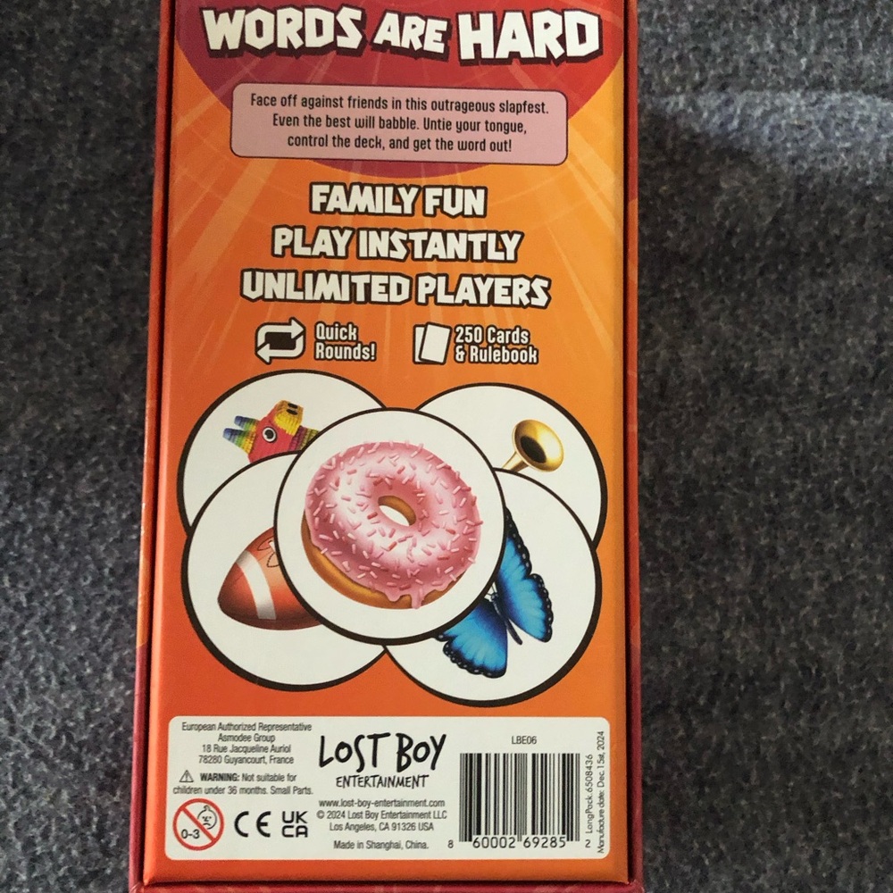Words Are Hard Family Game - Picture 2 of 3